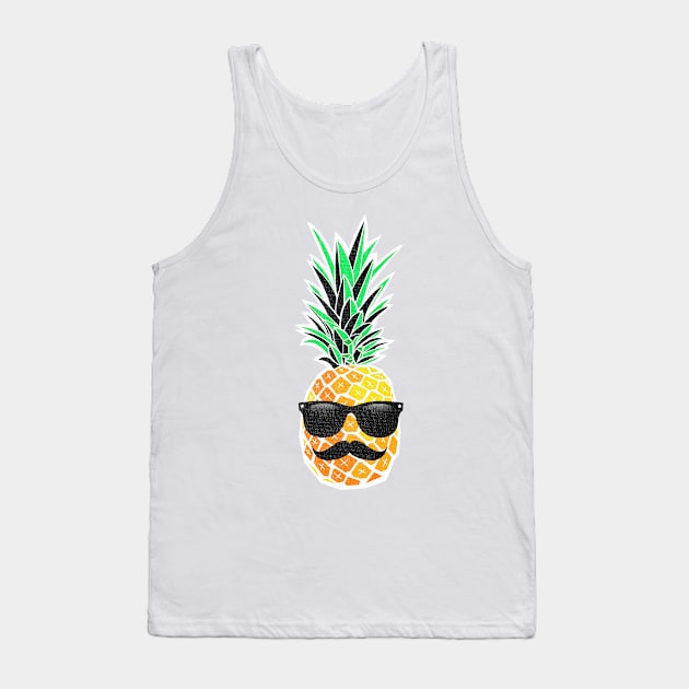 Cool Pineapple Tank Top by UNDERGROUNDROOTS